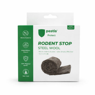 Gnagarstopp Teräsvilla 5 cm x 50 cm | Pestis Protect® -pakkaus
