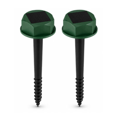 Myyrä- & Maamyyräkarkotin Aurinkokennokäyttöinen 2-pack | Pestis Protect® Seisten