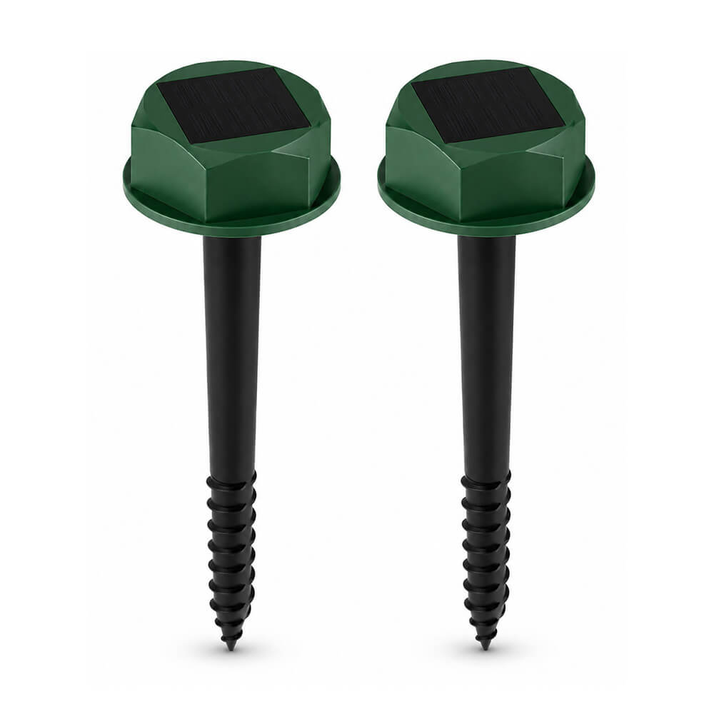 Myyrä- & Maamyyräkarkotin Aurinkokennokäyttöinen 2-pack | Pestis Protect® Seisten