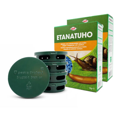 Arvopaketti Etanat | Etanabaari + Etanasyötti 2 kg : 400 m²