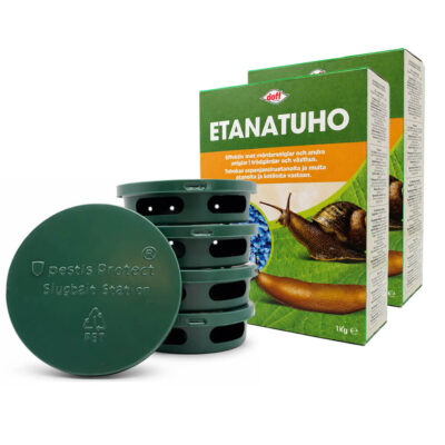 Arvopaketti Etanat | Etanabaari + Etanasyötti 2 kg / 400 m²