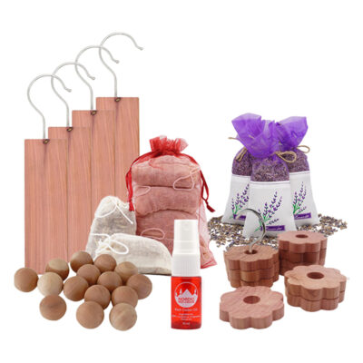 Arvopakkaus | Punasedri + Laventeli