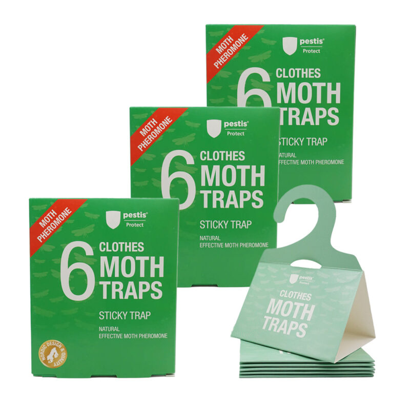 Suurpakkaus | 3 kpl Pestis Protect® Vaatekoi 6 kpl