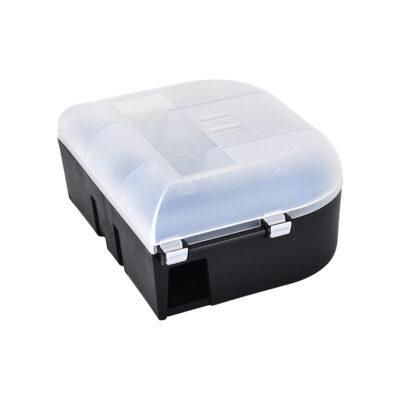 Turvallinen syöttiasema hiirenloukulle – sisäänkäynti