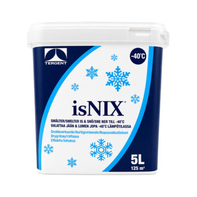 Lumen- ja jäänsulatusaine -40°C 5 L (125 m²) | isNIX®